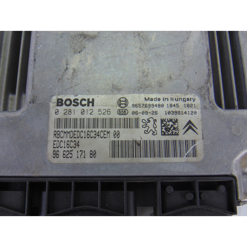 9662517180  CENTRALITA MOTOR UCE PEUGEOT 207 X-Line 2007 9662517180 189843 PEUGEOT - 1