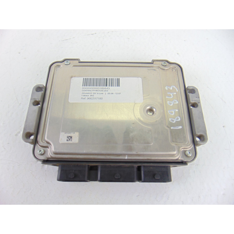 9662517180  CENTRALITA MOTOR UCE PEUGEOT 207 X-Line 2007 9662517180 189843 PEUGEOT - 3