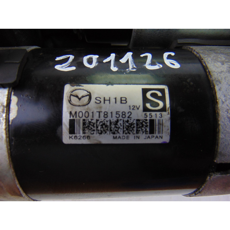 M001T81582  MOTOR ARRANQUE MAZDA 3 BERLINA / SEDÁN (BM/BN) Luxury 2014 M001T81582 201126 MAZDA - 3