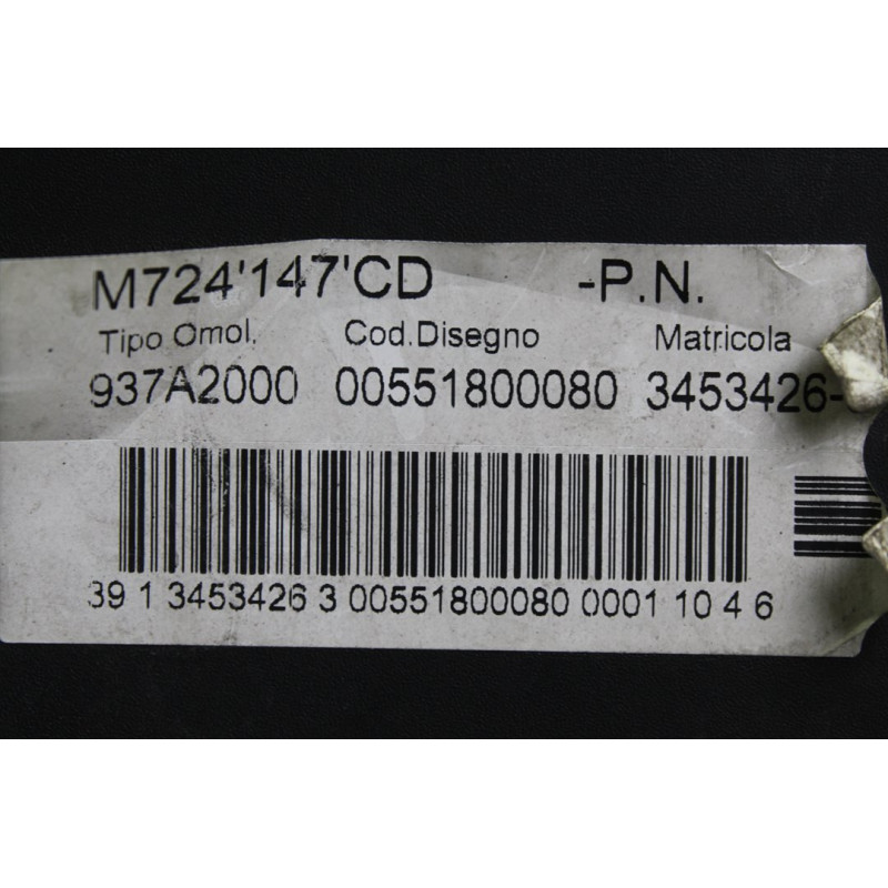 937A2000 MOTOR COMPLETO ALFA ROMEO 147 (190) 1.9 JTD Distinctive 2003 937A2000 212467 ALFA ROMEO - 4