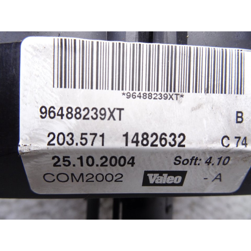 96488239XT MANDO LUCES CITROEN C3 1.4 HDi 16V Exclusive 2004 96488239XT 212900 CITROEN - 3