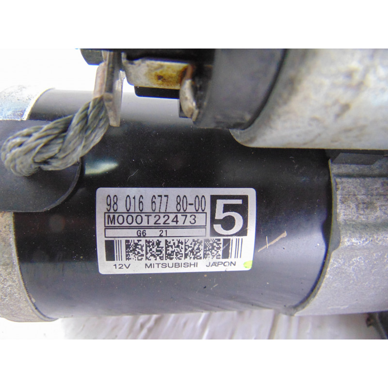 9801667780  MOTOR ARRANQUE PEUGEOT 508 SW Active 2017 9801667780 207174 PEUGEOT - 1