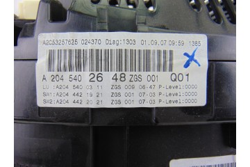 A2045402648 CUADRO INSTRUMENTOS MERCEDES-BENZ CLASE C (BM 204) BERLINA