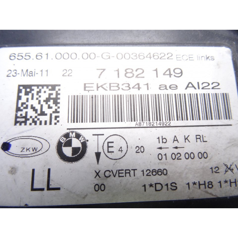 7182149 FARO IZQUIERDO BMW SERIE 7 (F01/F02)