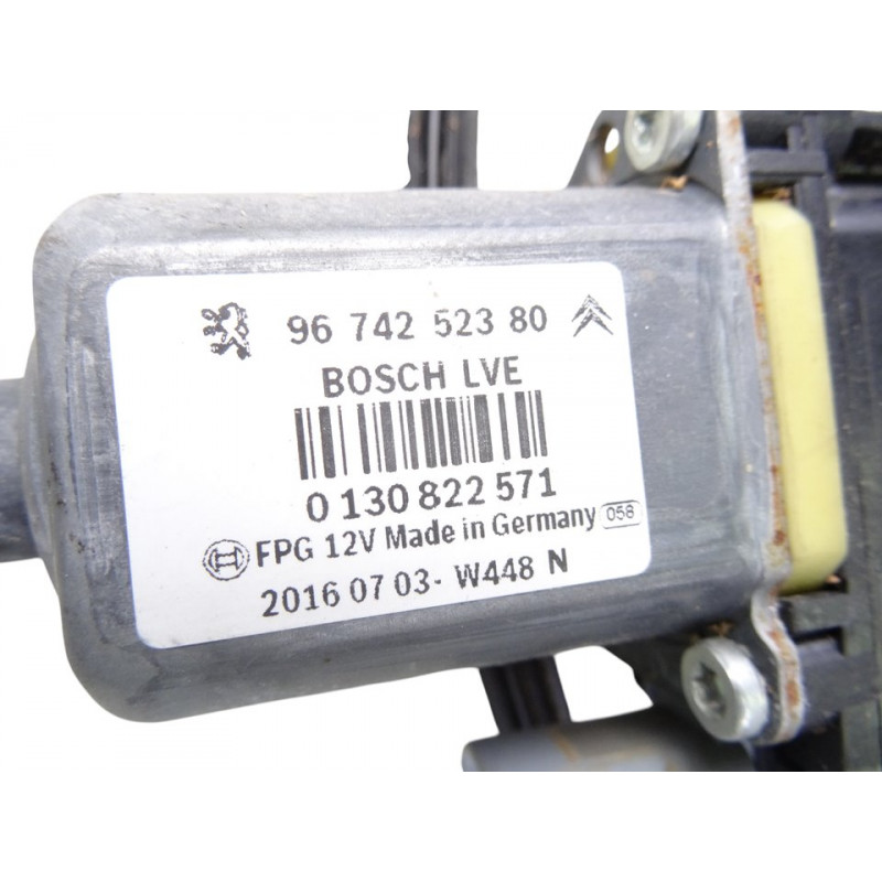 9674252380 ELEVALUNAS DELANTERO IZQUIERDO CITROEN C4 CACTUS