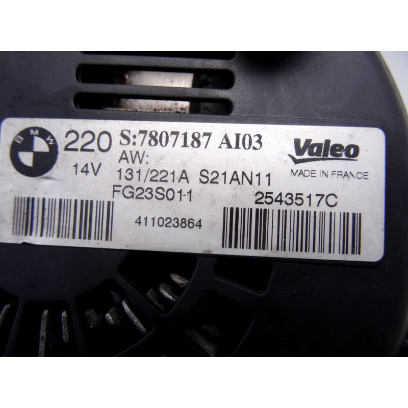 7807187 ALTERNADOR BMW SERIE 7 (F01/F02)