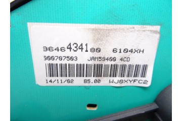 9646434180 CUADRO INSTRUMENTOS CITROEN BERLINGO 1.9 D SX Familiar 2003 9646434180 214267 CITROEN - 3