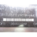 9648225280 CENTRALITA MOTOR UCE CITROEN BERLINGO 9648225280 CENTRALITA MOTOR UCE CITROEN BERLINGO