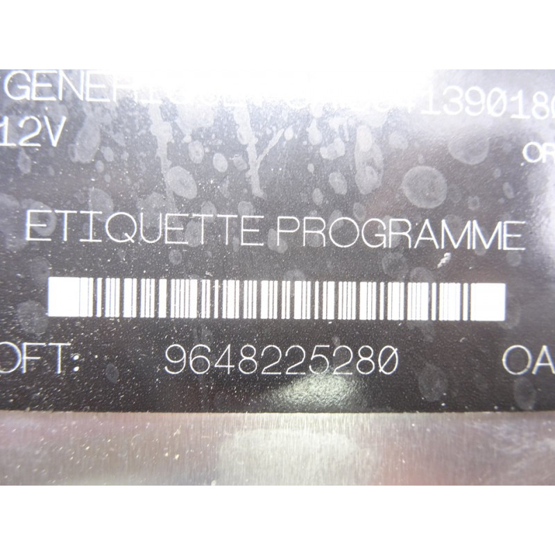 9648225280 CENTRALITA MOTOR UCE CITROEN BERLINGO
