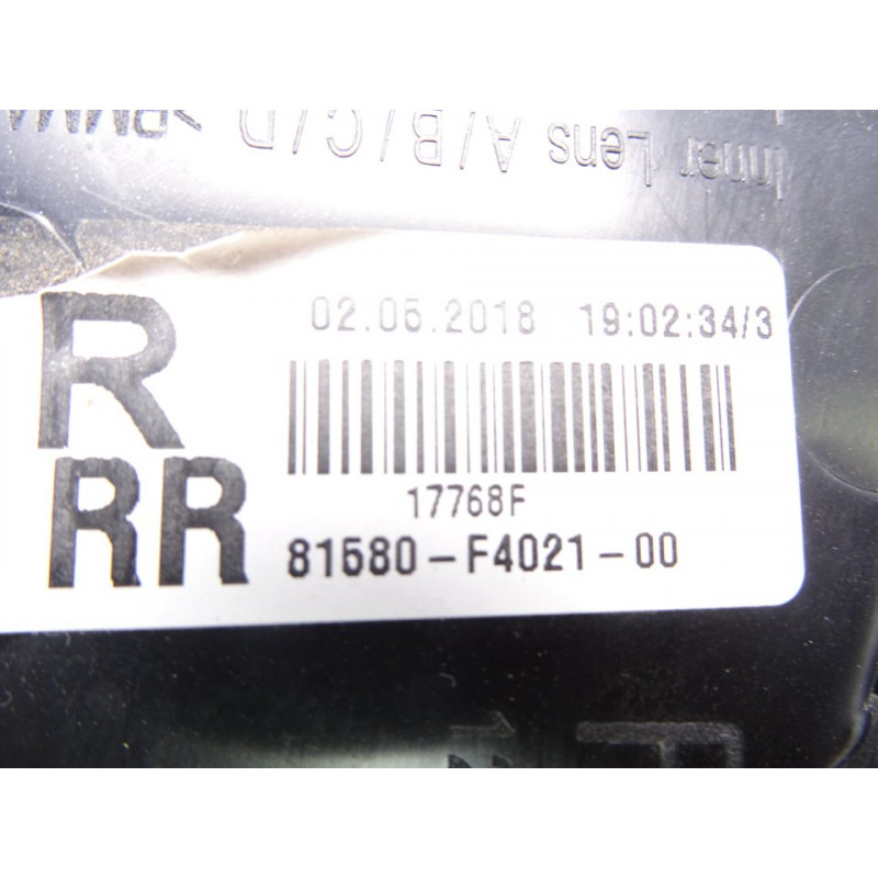 81580F4021 PILOTO TRASERO DERECHO INTERIOR TOYOTA C-HR (X10) Hybrid Active 2018 81580F4021 214428 TOYOTA - 1