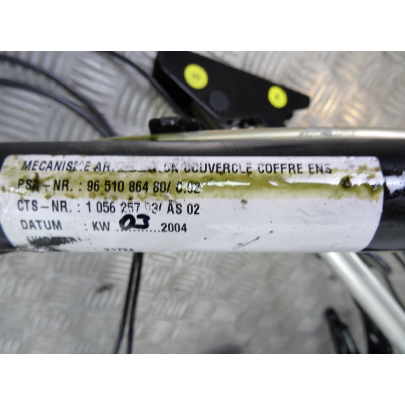  TECHO ELECTRICO PEUGEOT 307 CC CABRIO-COUPÉ (S1)(10.2003) 2.0 2004 203199 PEUGEOT - 2