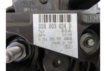 038903024D ALTERNADOR VOLKSWAGEN T5 TRANSPORTER FURGÓN/COMBI (7H)