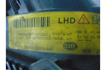 3M5113005AH FARO DERECHO FORD FOCUS C-MAX (CAP)(2003)