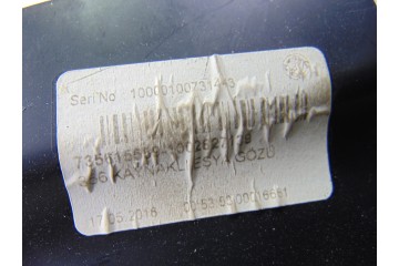  GUANTERA FIAT II TIPO (357) HATCHBACK Easy 2017 189003 FIAT - 3