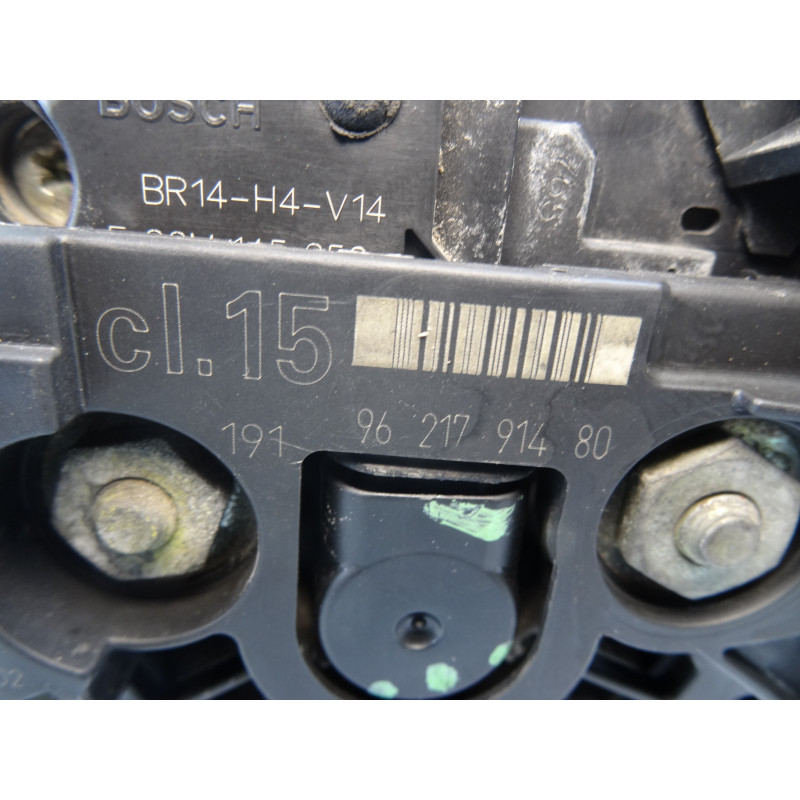 9621791480  ALTERNADOR CITROEN C5 BREAK 2.2 HDi Exclusive Automático 2002 9621791480 208757 CITROEN - 1