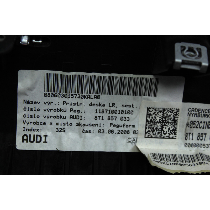 KIT AIRBAG AUDI A5 COUPE (8T) 2.7 TDI 2008 207591 AUDI - 26