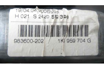 1K0959704G  ELEVALUNAS TRASERO DERECHO SEAT LEON (1P1) Stylance / Style 2009 1K0959704G 174701 SEAT - 1