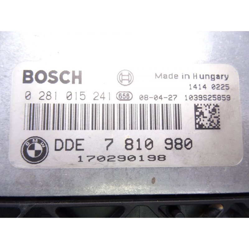 7810980 CENTRALITA MOTOR UCE BMW SERIE 6 COUPE (E63)