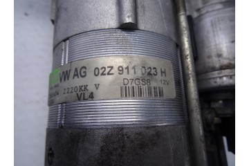 02Z911023H  MOTOR ARRANQUE VOLKSWAGEN GOLF V (1K1)(10.2003) Trendline 2004 02Z911023H 210076 VOLKSWAGEN - 1