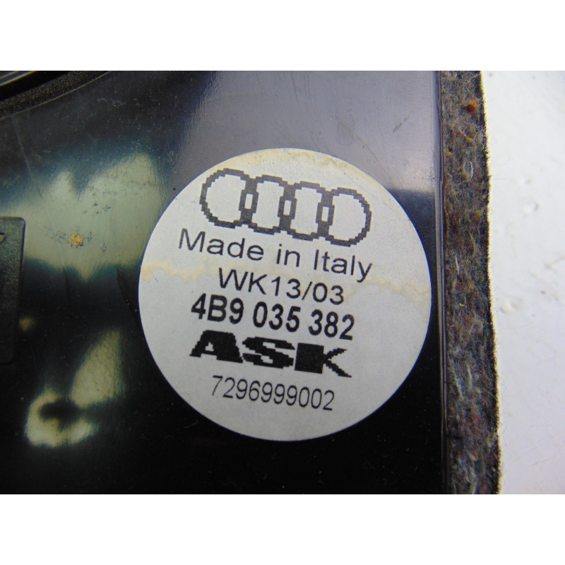 4B9035382 NO IDENTIFICADO AUDI ALLROAD QUATTRO QUATTRO (4B5) 2.5 TDI (132kW) 2003 4B9035382 203507 AUDI - 3