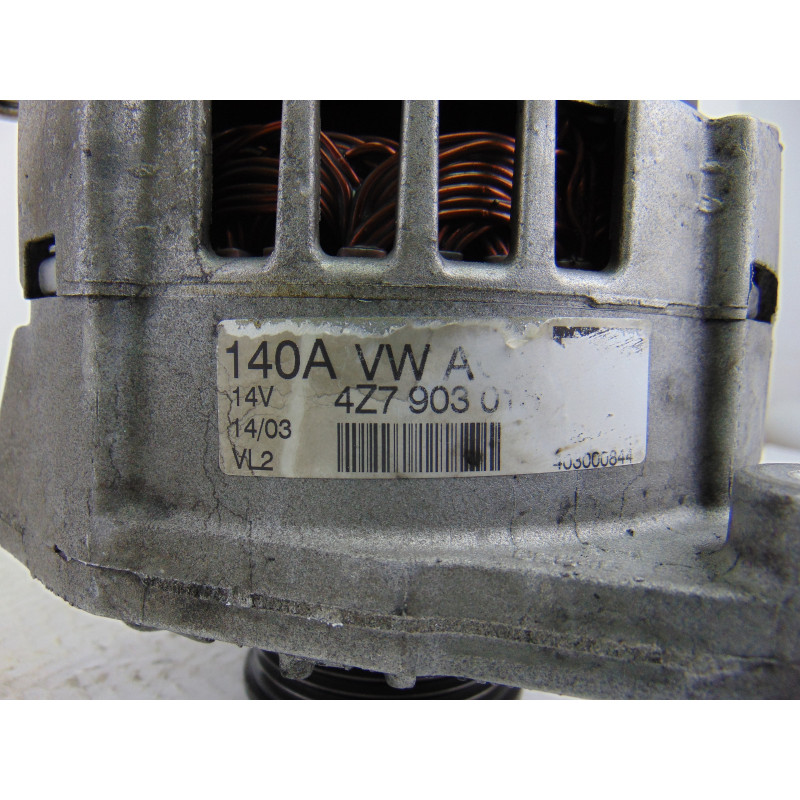  ALTERNADOR AUDI ALLROAD QUATTRO QUATTRO (4B5) 2.5 TDI (132kW) 2003 203537 AUDI - 1
