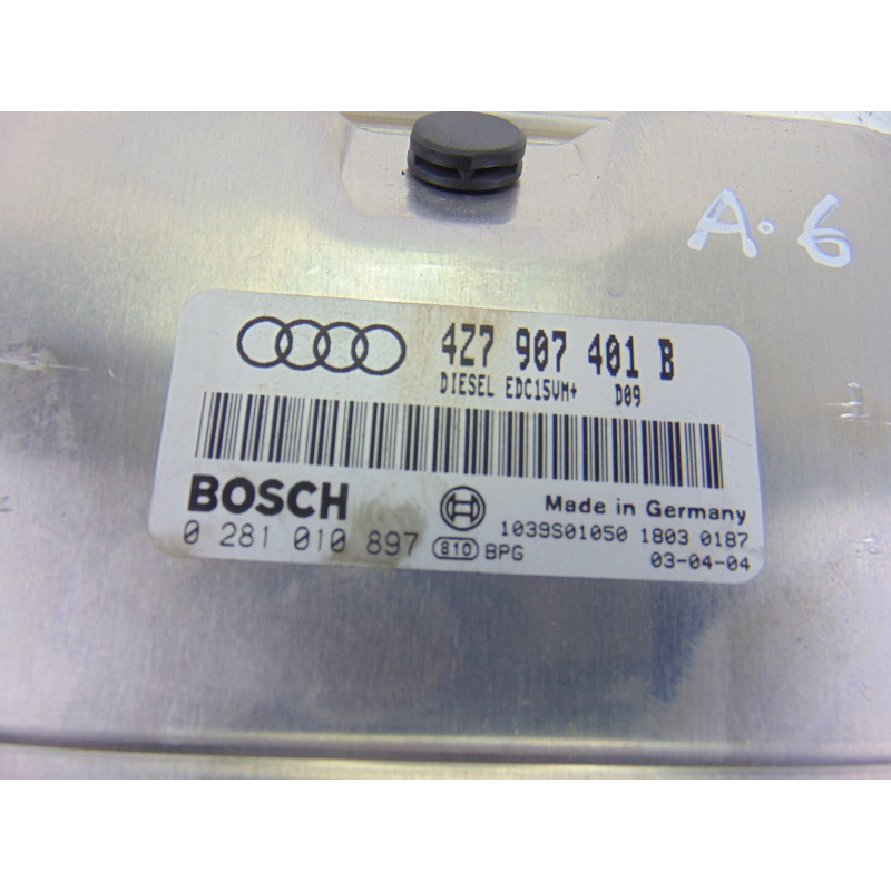 4Z7907401B  CENTRALITA MOTOR UCE AUDI ALLROAD QUATTRO QUATTRO (4B5) 2.5 TDI (132kW) 2003 4Z7907401B 203528 AUDI - 1