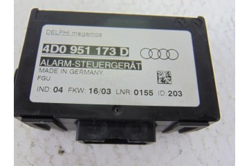4D0951173D MODULO ELECTRONICO AUDI ALLROAD QUATTRO QUATTRO (4B5) 2.5 TDI (132kW) 2003 4D0951173D 203531 AUDI - 2