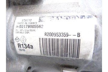 8200953359B  COMPRESOR AIRE ACONDICIONADO RENAULT KANGOO II (F/KW0) Profesional 2015 8200953359B 213793 RENAULT - 2