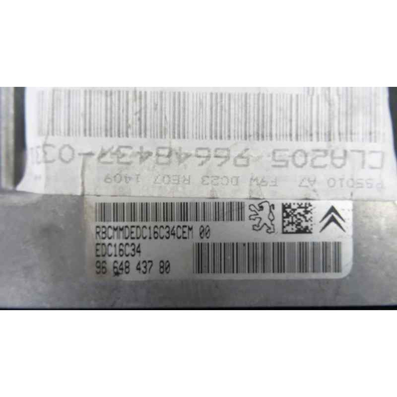 9664843780 CENTRALITA MOTOR UCE PEUGEOT 207 SW