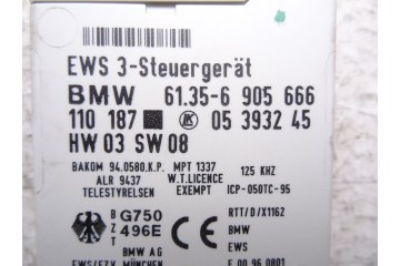 6905666 MODULO ELECTRONICO BMW SERIE 3 COMPACTO (E46) 316ti 2003 6905666 214661 BMW - 2