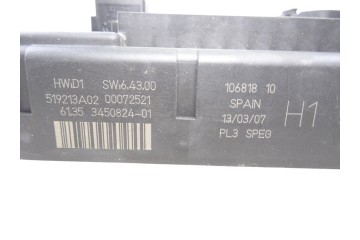 3450824 CAJA RELES / FUSIBLES MINI MINI (R56) Cooper S 2007 3450824 214079 MINI - 2