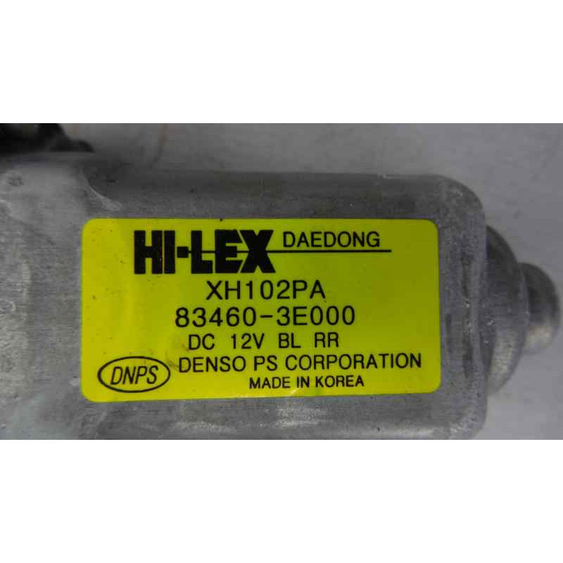 83460-3E000  ELEVALUNAS TRASERO DERECHO KIA SORENTO (BL) 2.5 CRDi Concept 2006 83460-3E000 175791 KIA - 4