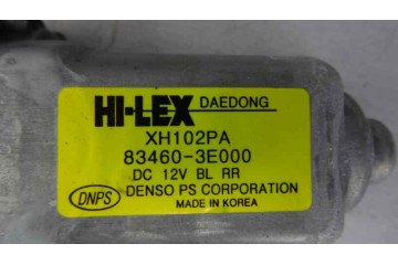 83460-3E000  ELEVALUNAS TRASERO DERECHO KIA SORENTO (BL) 2.5 CRDi Concept 2006 83460-3E000 175791 KIA - 4