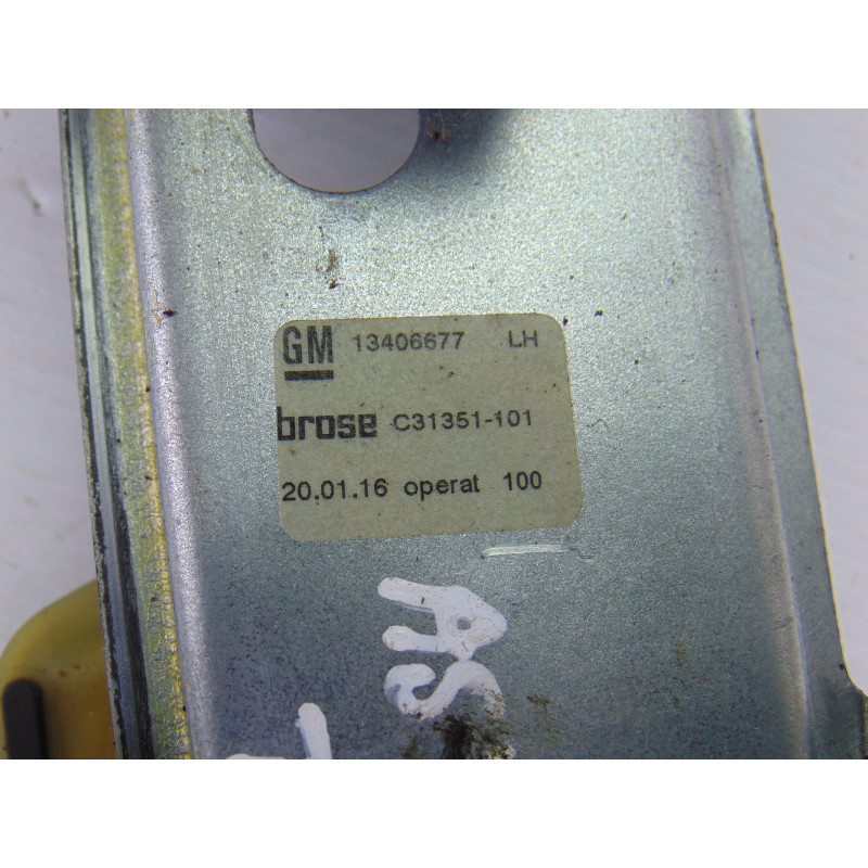 13406677 ELEVALUNAS TRASERO IZQUIERDO OPEL ASTRA K BERLINA 5P