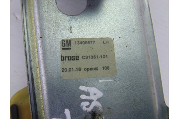 13406677  ELEVALUNAS TRASERO IZQUIERDO OPEL ASTRA K BERLINA 5P Dynamic Start/Stop 2016 13406677 191480 OPEL - 4