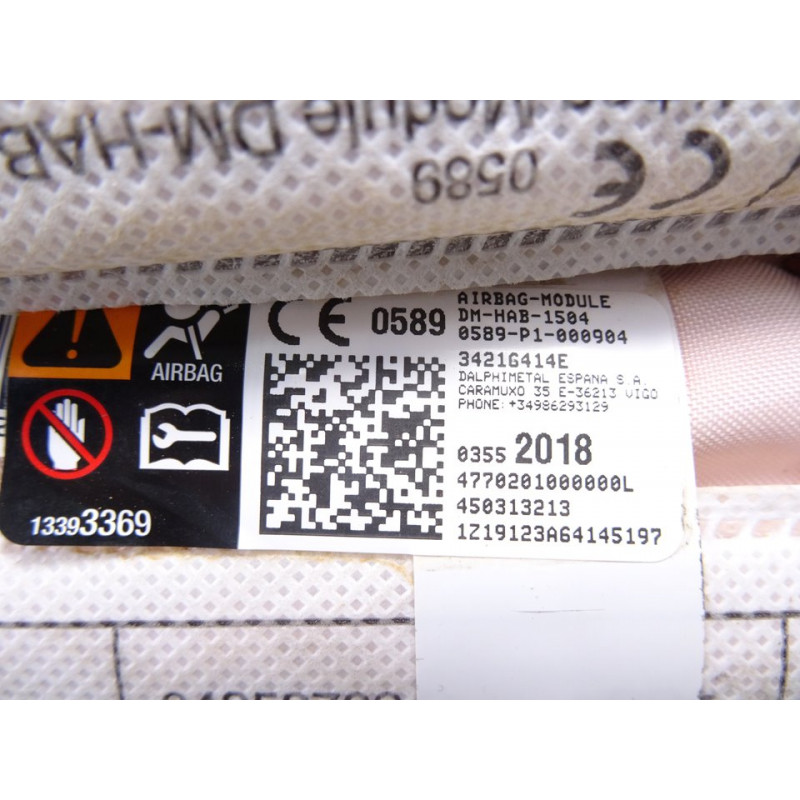 03552018 AIRBAG CORTINA DELANTERO IZQUIERDO CITROEN C3 AIRCROSS Feel 2019 03552018 213983 CITROEN - 1