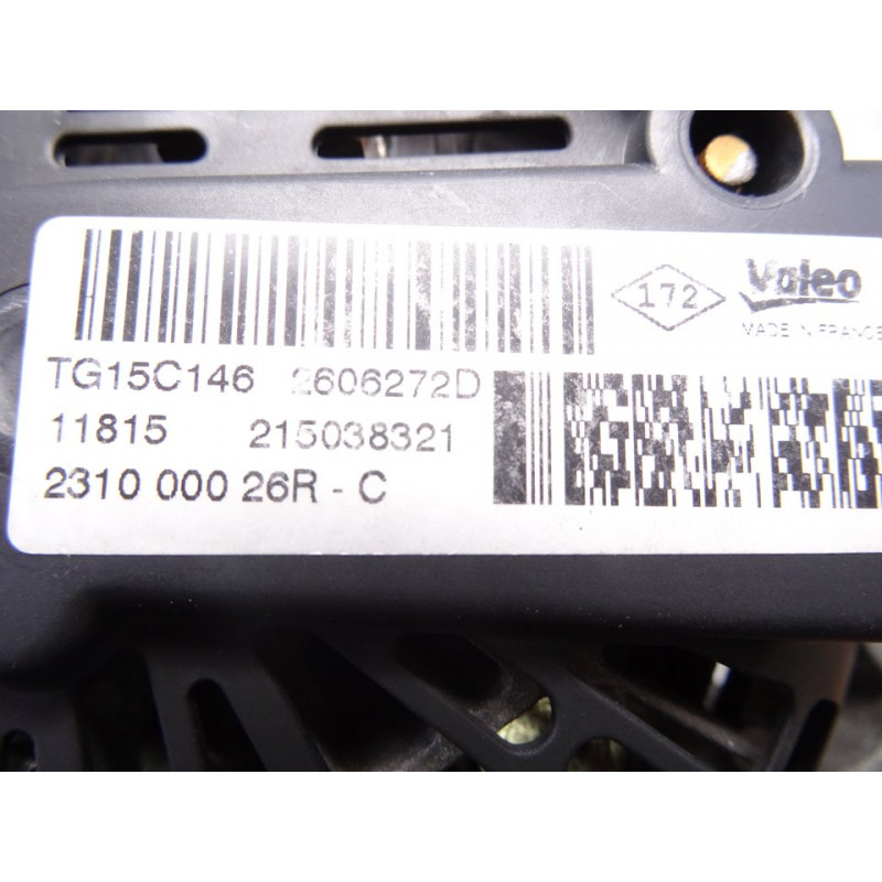 231000026R  ALTERNADOR RENAULT KANGOO II (F/KW0) Profesional 2015 231000026R 213794 RENAULT - 2