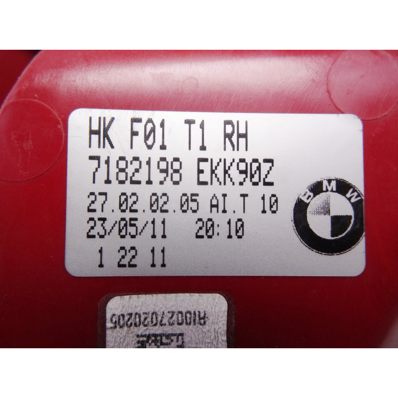 7182198 PILOTO TRASERO DERECHO BMW SERIE 7 (F01/F02)