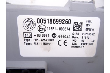 00518699260 CAJA RELES / FUSIBLES FIAT III PUNTO (199) Easy 2013 00518699260 212759 FIAT - 2