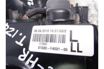 81560F4031 PILOTO TRASERO IZQUIERDO TOYOTA C-HR (X10) Hybrid Active 2018 81560F4031 214429 TOYOTA - 2