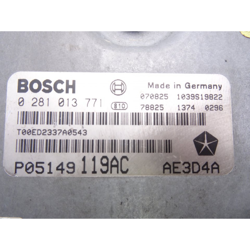 P05149119AC  CENTRALITA MOTOR UCE CHRYSLER 300C (LE/LX) 3.0 CRD 2009 P05149119AC 214711 CHRYSLER - 2