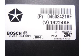 04602421AF MODULO ELECTRONICO CHRYSLER 300C (LE/LX) 3.0 CRD 2009 04602421AF 214718 CHRYSLER - 1