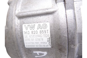 1K0820859T  COMPRESOR AIRE ACONDICIONADO AUDI A3 SPORTBACK (8PA) 1.4 TFSI Ambiente 2010 1K0820859T 214754 AUDI - 2