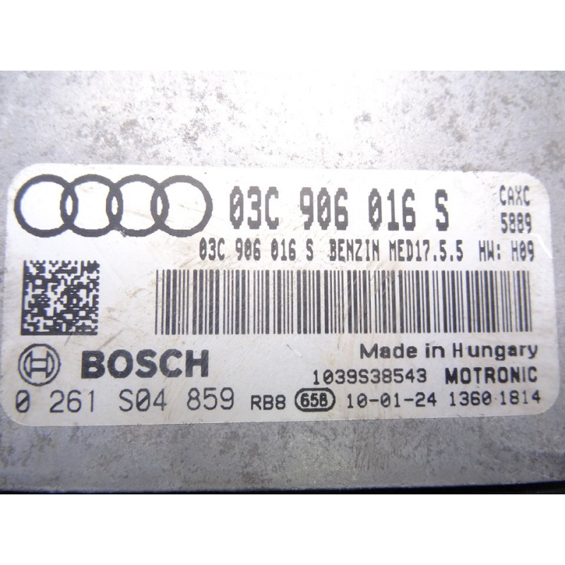 03C906016S CENTRALITA MOTOR UCE AUDI A3 SPORTBACK (8PA)