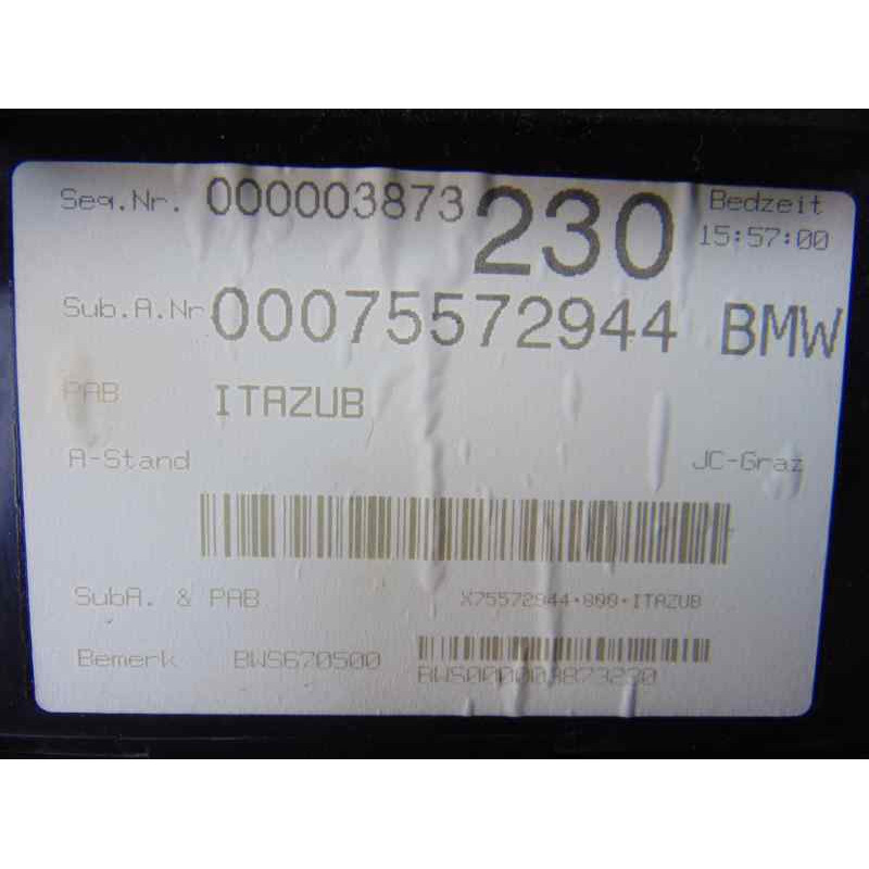GUANTERA BMW SERIE X3 (E83)