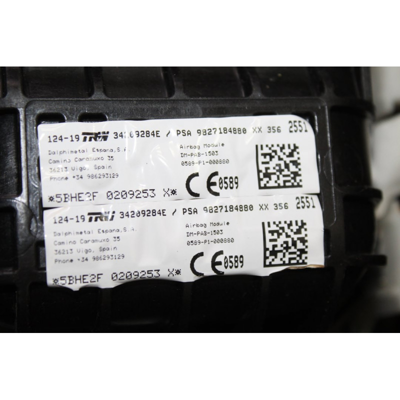  KIT AIRBAG CITROEN C3 AIRCROSS Feel 2019 213962 CITROEN - 4