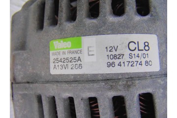 9641727480 ALTERNADOR PEUGEOT 106 (S2)