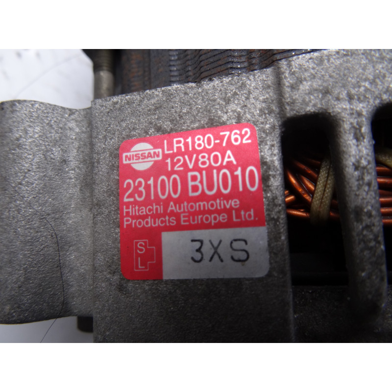 23100BU010 ALTERNADOR NISSAN PRIMERA BERLINA (P12) Acenta 2004 23100BU010 209267 NISSAN - 2