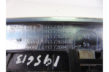 7295436 REJILLA PARAGOLPES DERECHA BMW SERIE 3 BERLINA (F30N) 318d 7295436 195613 BMW - 3