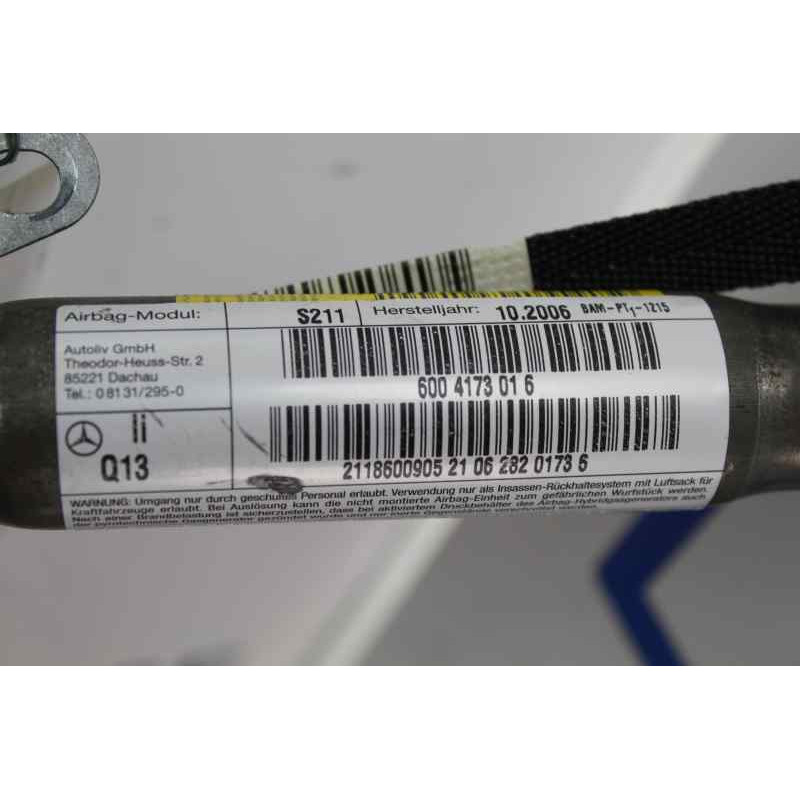 2118600905 AIRBAG CORTINA DELANTERO IZQUIERDO MERCEDES-BENZ CLASE E (BM 211) FAMILIAR
